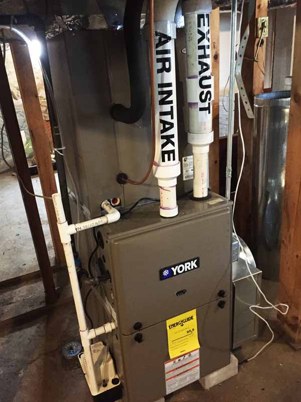 Air intake and exhaust